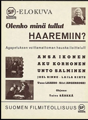 Постер: Olenko minä tullut haaremiin