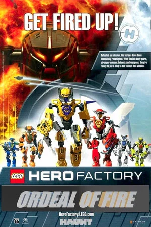 Постер: LEGO Hero Factory: Ordeal of Fire
