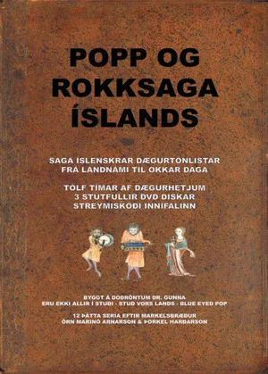 Постер: Popp- og rokksaga Íslands
