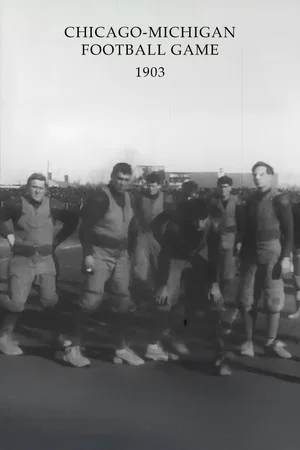 Постер: Chicago-Michigan Football Game