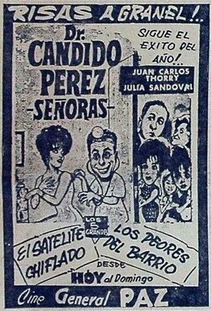 Постер: Dr. Cándido Pérez, señoras
