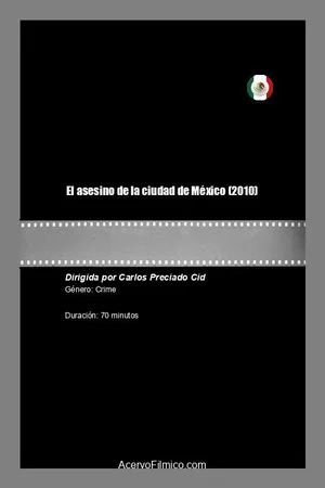 Постер: El asesino de la ciudad de México