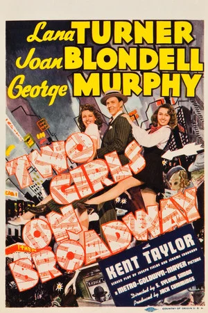 Постер: Two Girls on Broadway
