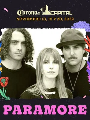 Постер: Paramore - Live At Corona Capital 2022