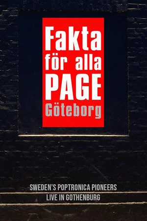 Постер: Page – Fakta För Alla Göteborg