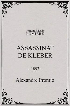 Постер: Assassinat de Kleber