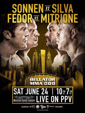 Постер: Bellator 180: Sonnen vs. Silva