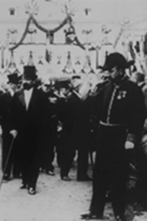 Постер: Le président arrivant à l’inauguration du monument de Paul Baudry
