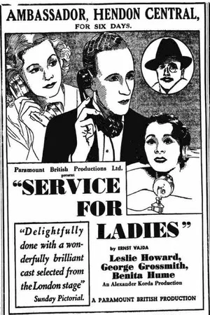Постер: Service for Ladies