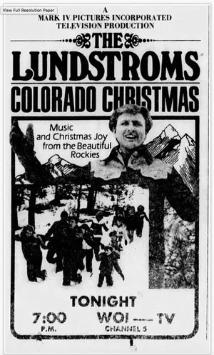 Постер: The Lundstroms: Colorado Christmas