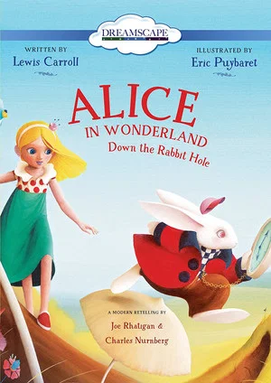 Постер: Alice in Wonderland Down the Rabbit Hole