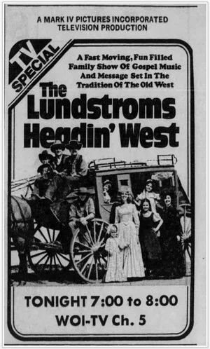 Постер: The Lundstroms: Headin' West