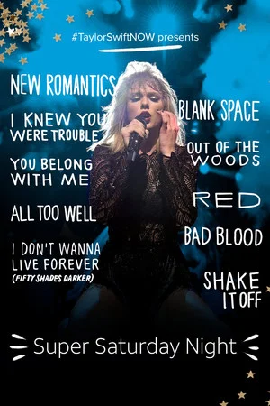 Постер: Taylor Swift: Super Saturday Night Show