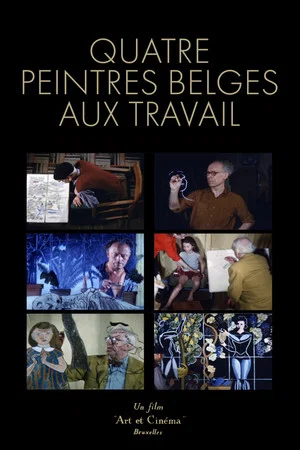 Постер: Four Belgian Painters at Work