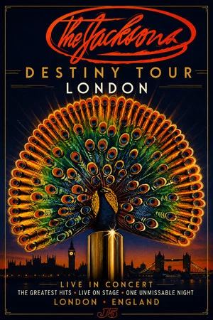 Постер: The Jacksons Live Destiny Tour - London
