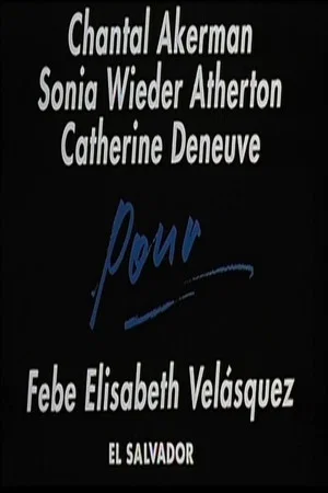 Постер: For Febe Elisabeth Velasquez, El Salvador