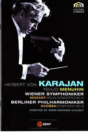 Постер: Karajan: Mozart Violin Concerto No 5, Dvorak Symphony No.9