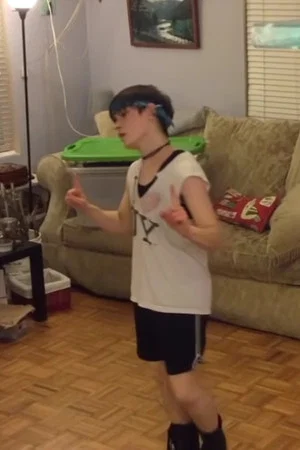 Постер: (gender) transition timeline (ftm [female-to-male]) - (but DANCE version !)