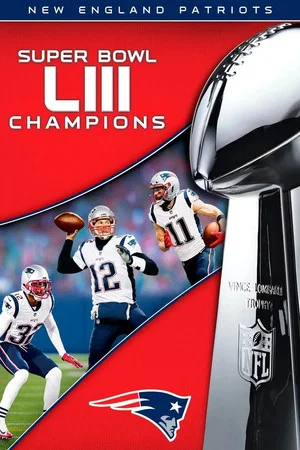 Постер: Super Bowl LIII Champions: New England Patriots