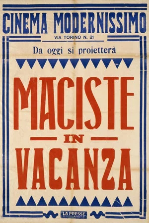 Постер: Maciste on His Vacation