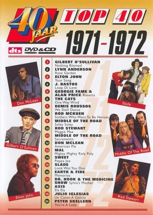 Постер: 40 Jaar Top 40 71-72
