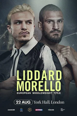 Постер: George Liddard vs. Dario Morello