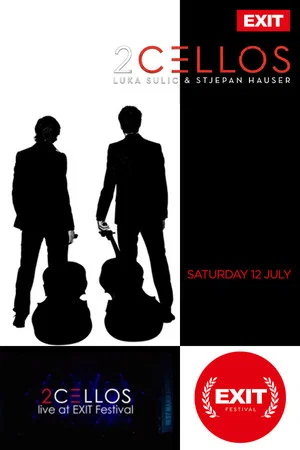 Постер: 2CELLOS - LIVE at Exit Festival