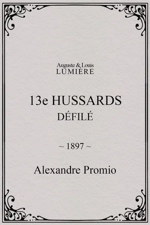 Постер: 13e hussards : défilé