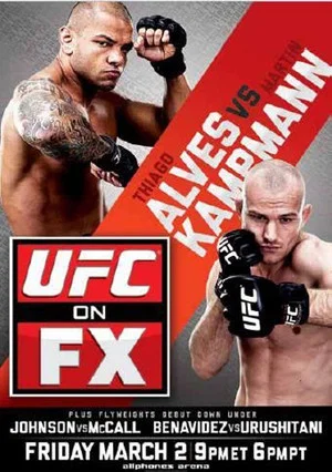 Постер: UFC on FX 2: Alves vs. Kampmann
