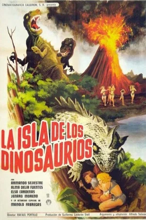 Постер: The Island of the Dinosaurs