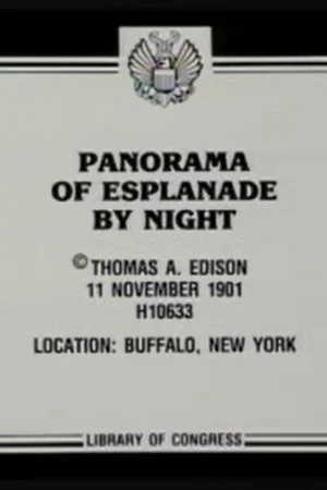 Постер: Panorama of Esplanade by Night