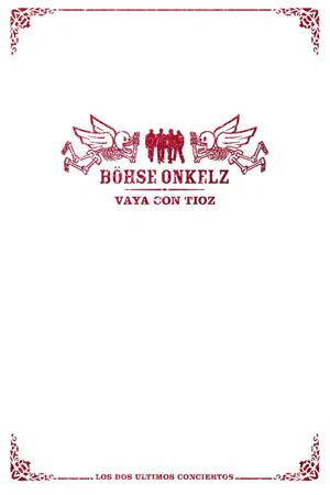 Постер: Böhse Onkelz - Vaya Con Tioz