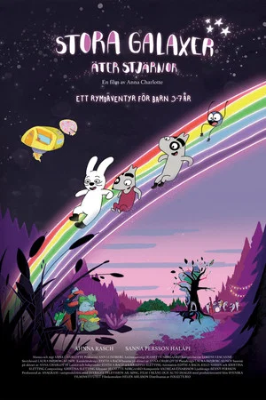 Постер: Stora galaxer äter stjärnor