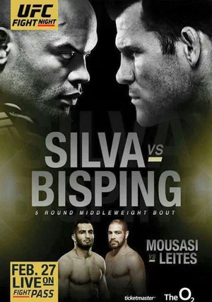 Постер: UFC Fight Night 84: Silva vs. Bisping