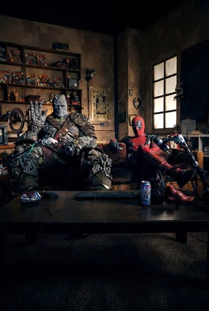 Постер: Deadpool and Korg React