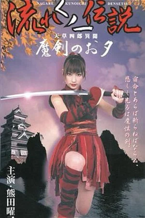 Постер: Legend of the Flowing Kunoichi Amakusa Shiro Stories ~Demon Sword Evening~