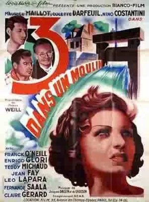 Постер: Trois dans un moulin