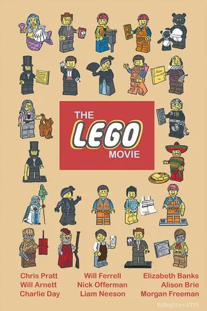 Постер: Lego - Des briques en or