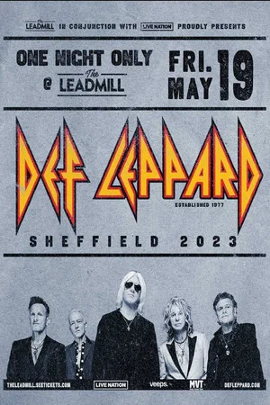 Постер: Def Leppard - Live at The Leadmill