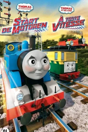 Постер: Thomas de Stoomlocomotief: Start de Motoren