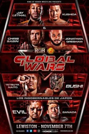 Постер: ROH & NJPW: Global Wars - Lewiston