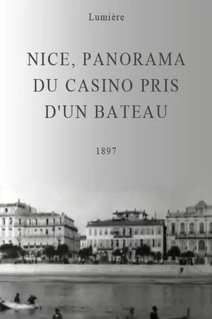 Постер: Panorama du casino pris d'un bateau