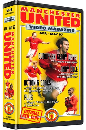 Постер: Manchester United Video Magazine - 1996-97 - Apr to May