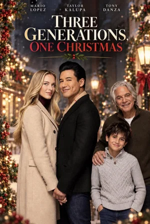 Постер: Three Generations, One Christmas