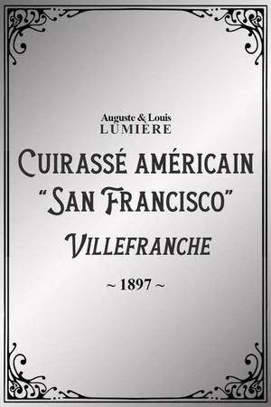 Постер: Cuirassé américain “San Francisco” en rade de Villefranche (panorama)