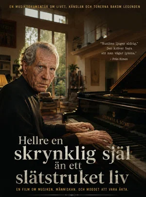 Постер: Hellre en skrynklig själ än ett slätstruket liv