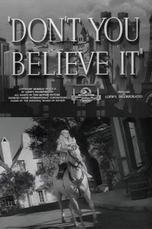 Постер: Don't You Believe It
