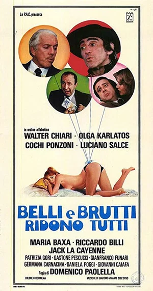 Постер: Belli e brutti ridono tutti