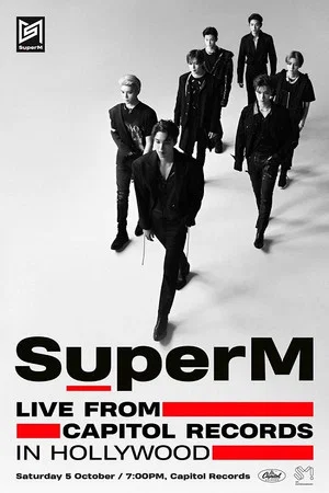 Постер: SuperM : Live From Capitol Records in Hollywood