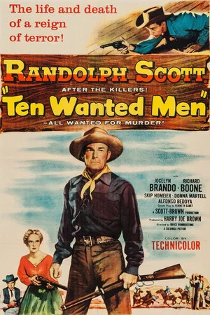 Постер: Ten Wanted Men